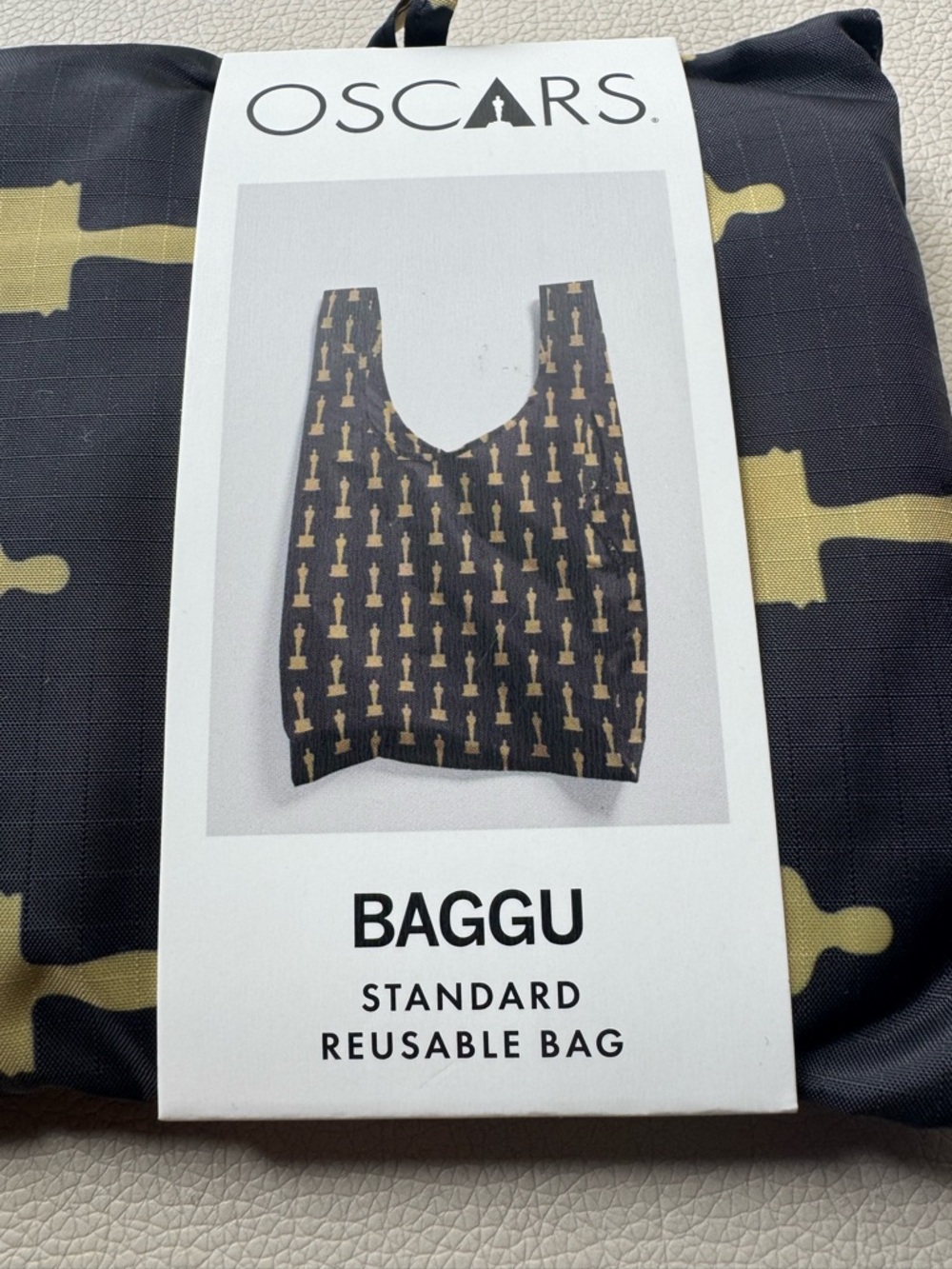 BAGGU Oscars Print Lightweight, foldable, Can 40lbs weight, machine washable